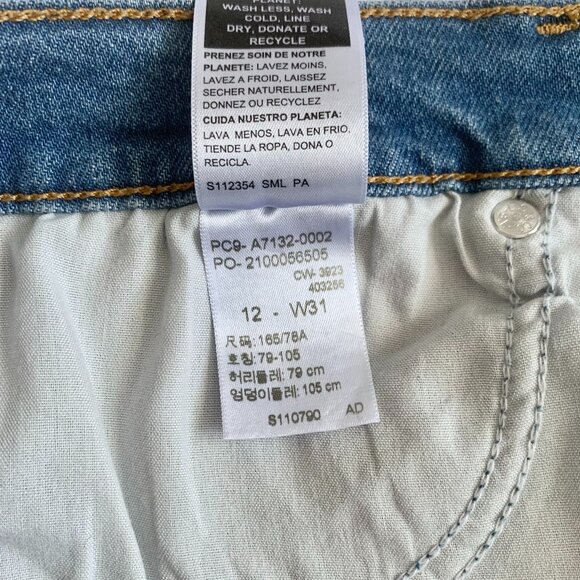 Signature by Levi Strauss & Co. Heritage Denim Jean Mini Skirt Coastal Cowgirl - Picture 12 of 14